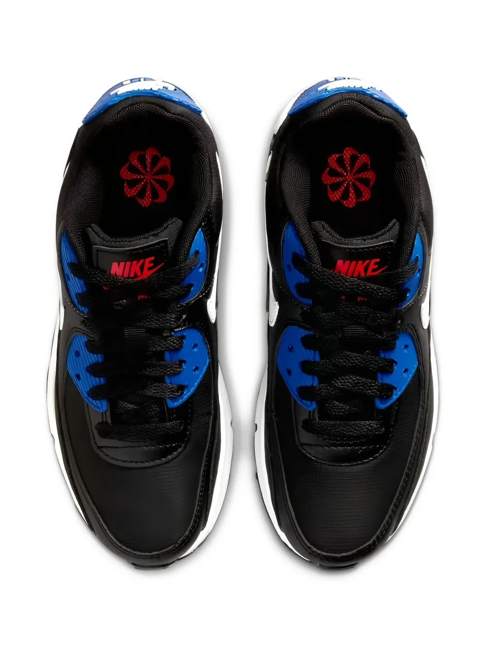 Nike Kids Air Max 90 Next Nature "Black Racer Blue" sneakers Zwart