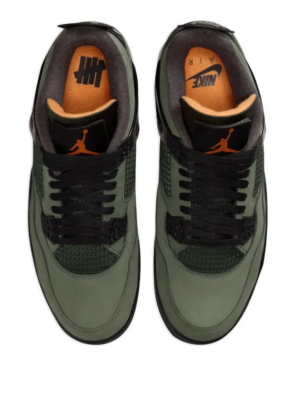 Jordan x UNDEFEATED 4 Retro Sneakers | Green | FARFETCH