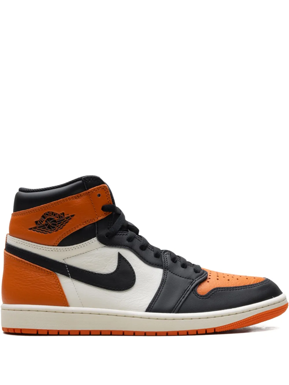 Jordan Air 1 High OG leather sneakers Red