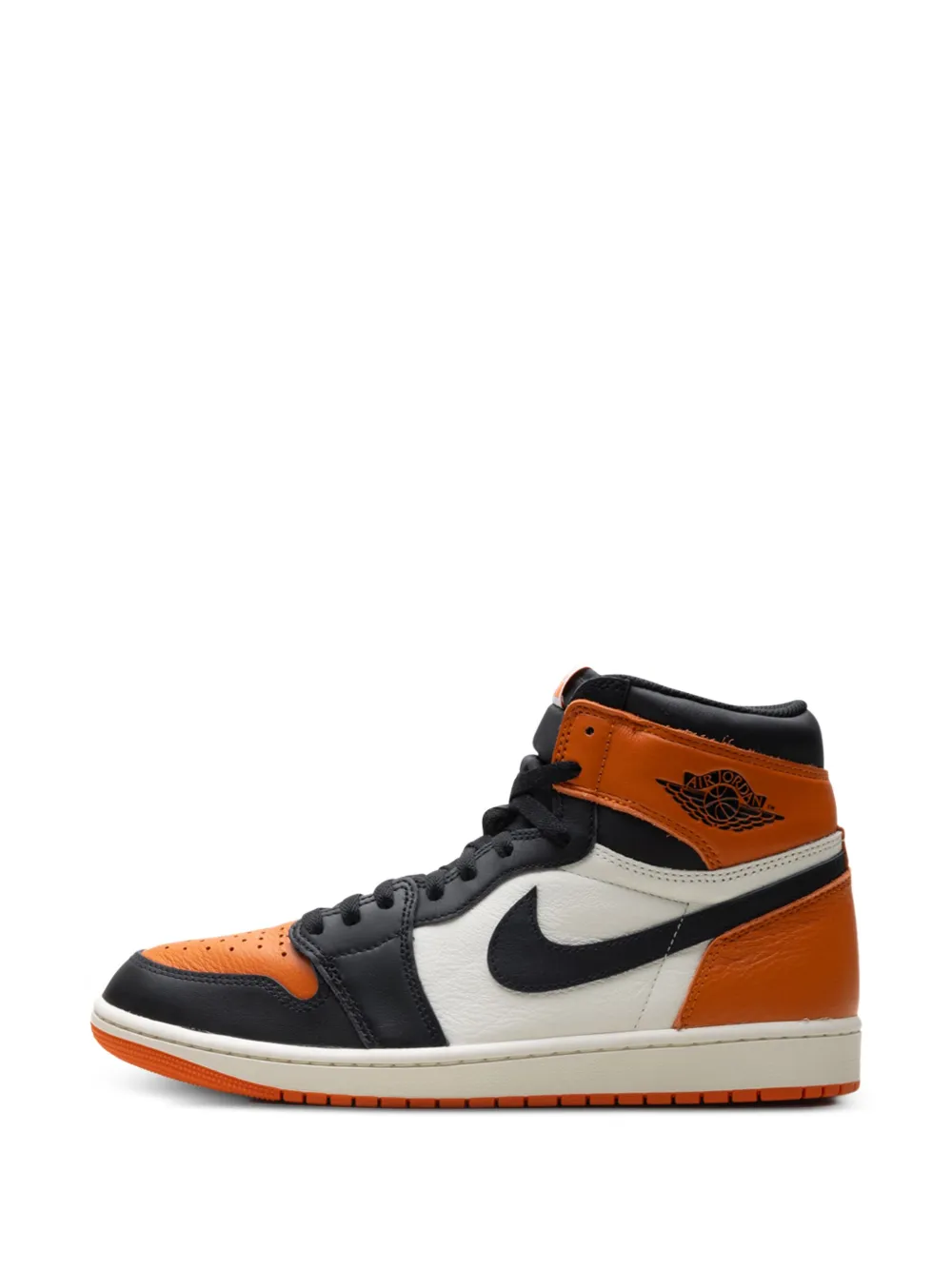 Jordan Air 1 High OG leather sneakers Red