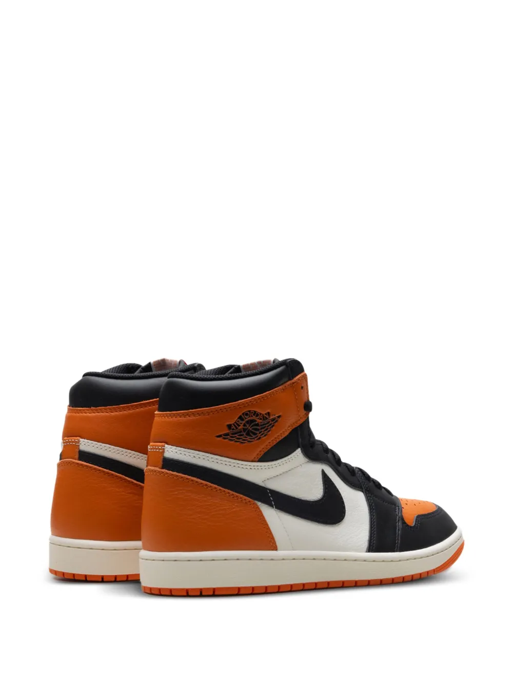 Jordan Air 1 High OG leather sneakers Red