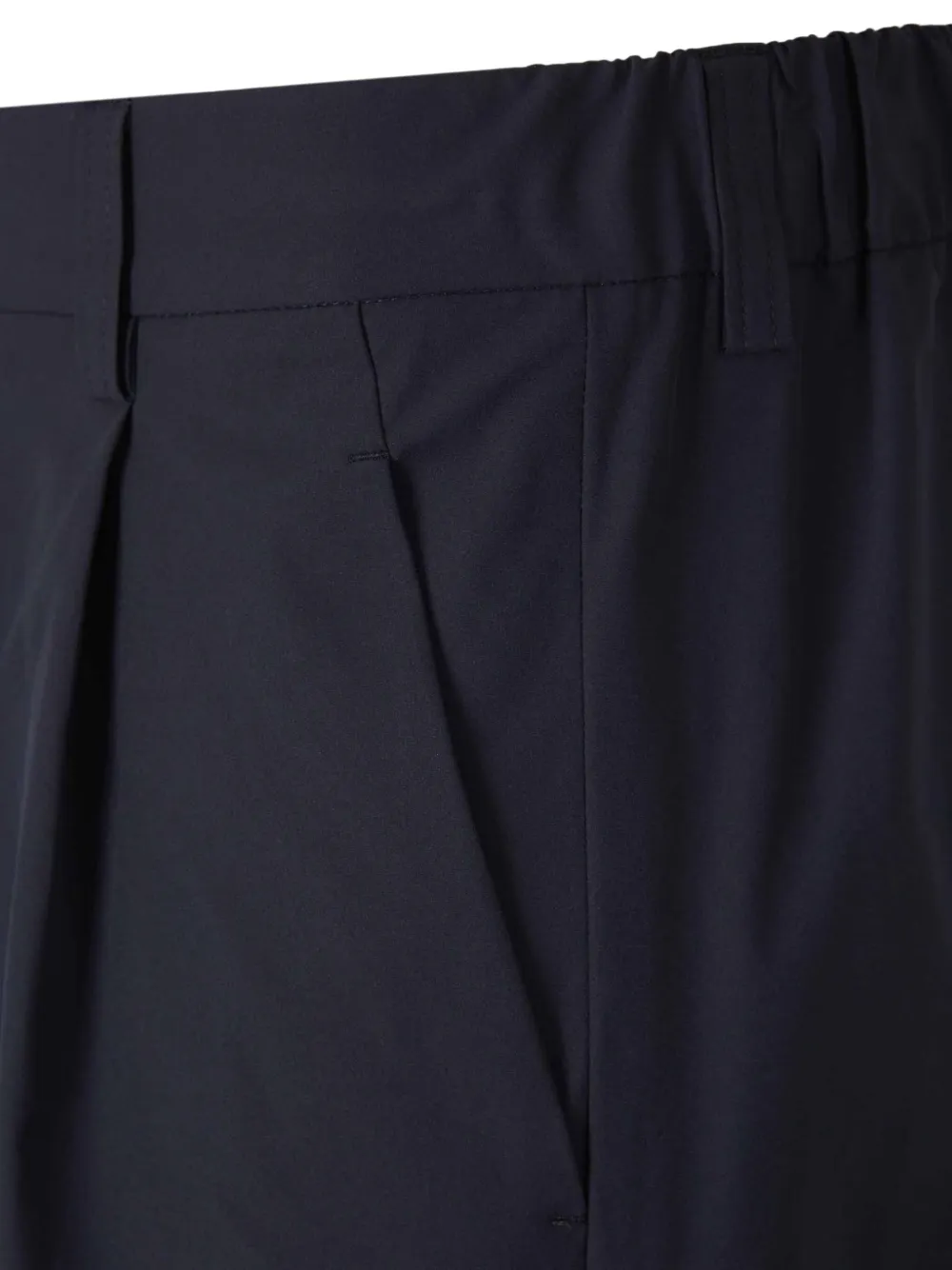 Herno Geplooide shorts Blauw