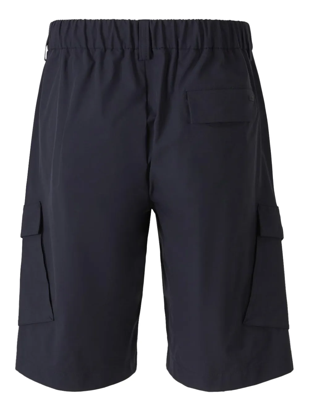 Herno Geplooide shorts - Blauw