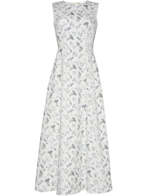 Robe Eloise à coupe mi-longue - Adam Lippes - Modalova