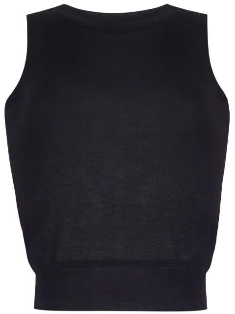 Adam Lippes Shell fine-knit top