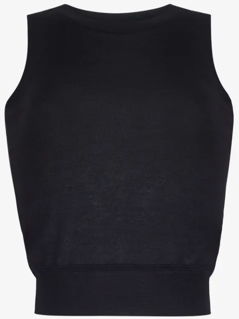 Adam Lippes Shell fine-knit top