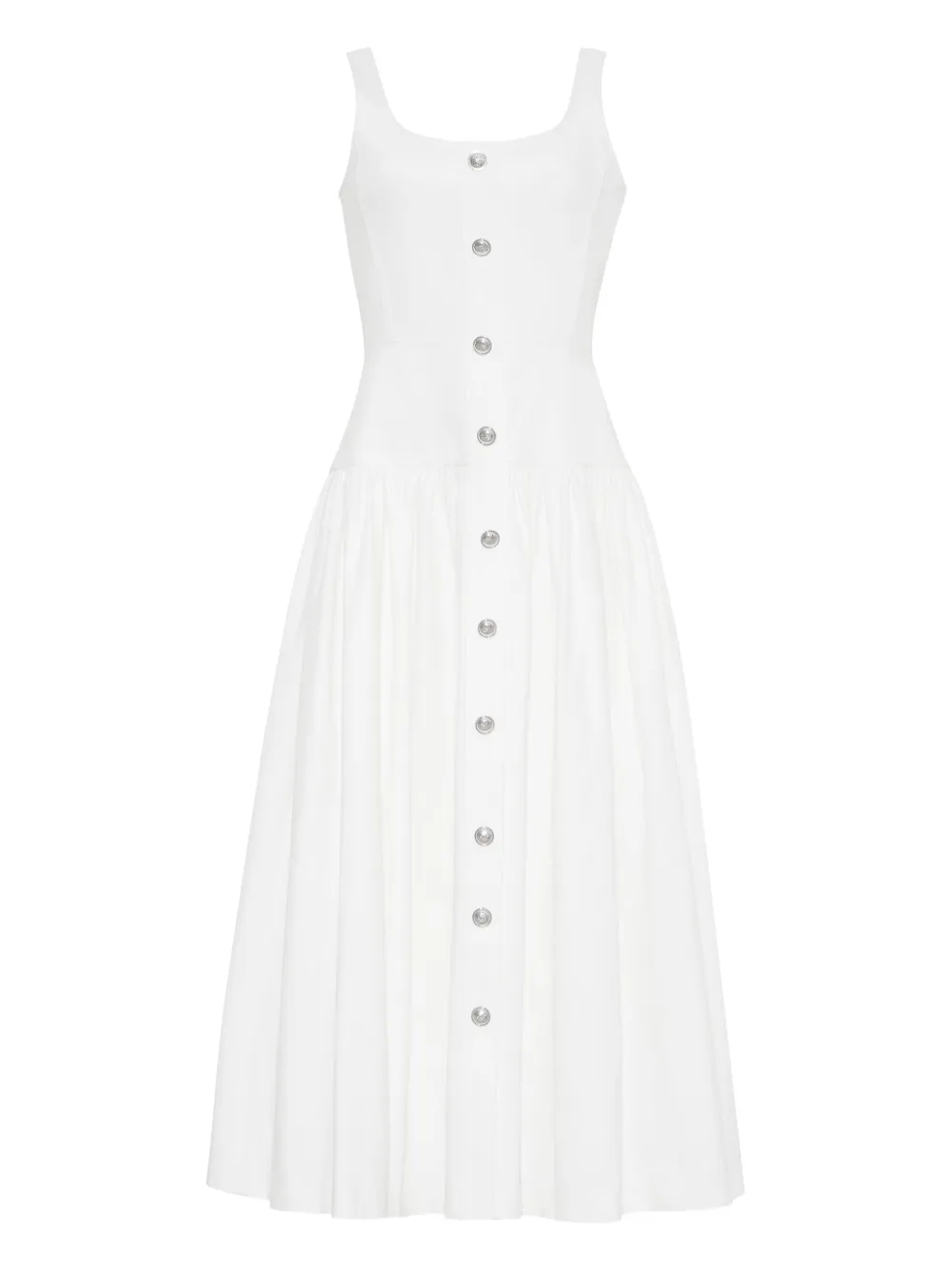 Adam Lippes Cassie midi dress | White | Image 1