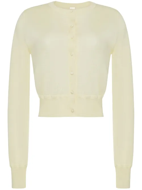 Cardigan en maille fine - Adam Lippes - Modalova