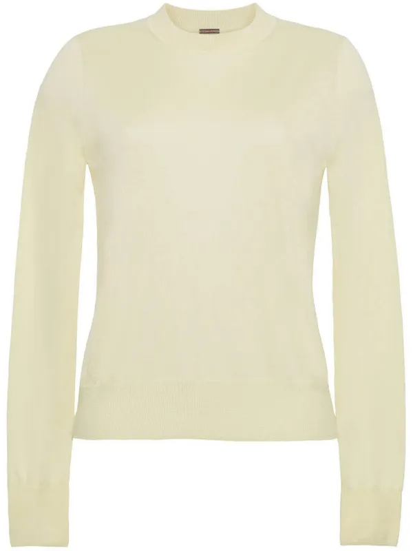 Adam Lippes Fine-knit Jumper in Yellow