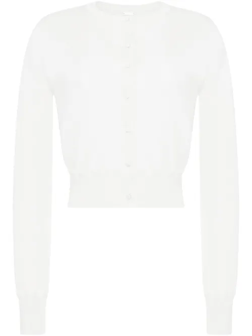 Cardigan à boutonnière - Adam Lippes - Modalova