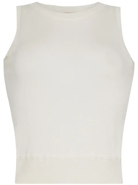 Adam Lippes Shell fine-knit top