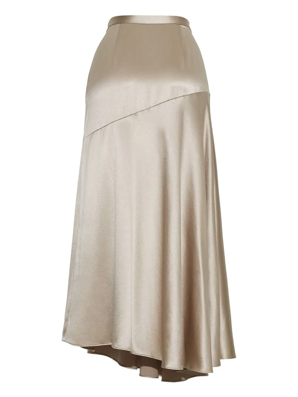 Adam Lippes Tess midi skirt - Goud