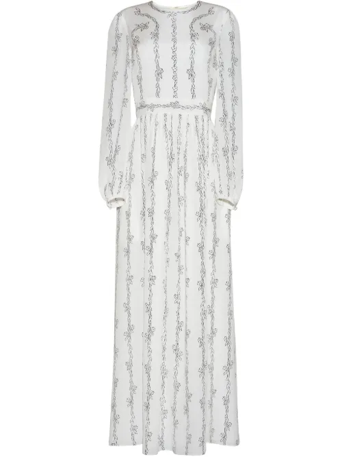 Adam Lippes robe Claudine - Blanc - Adam Lippes - Modalova