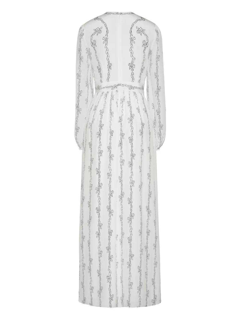 Adam Lippes Claudine jurk Wit