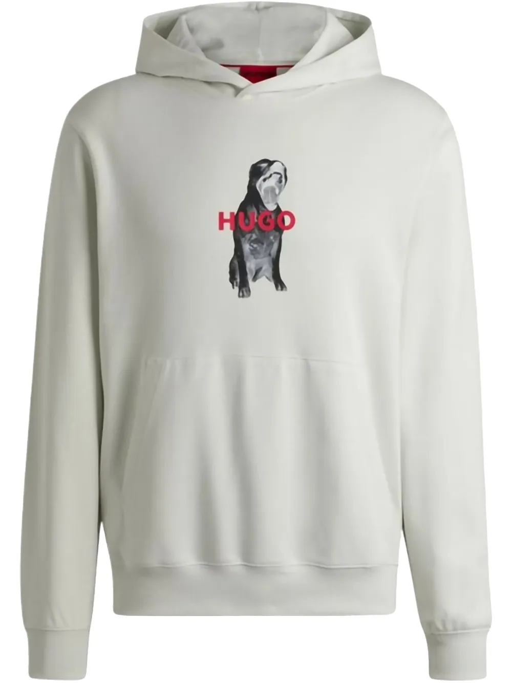 HUGO Dartchon hoodie | White | Image 1