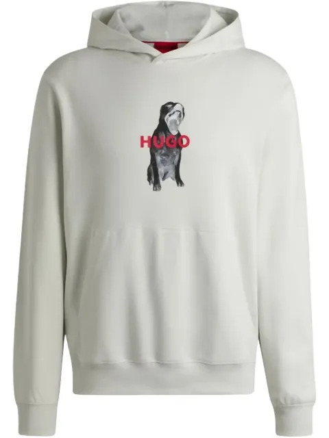 HUGO hoodie con animal print