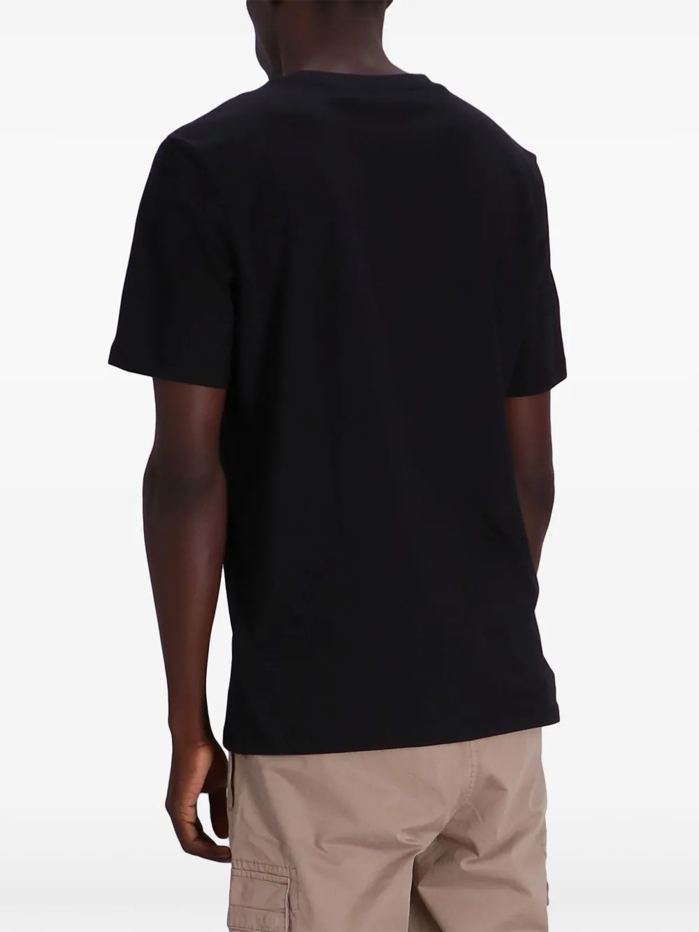 Hugo Boss Dibeach "black" T-shirt In 001 Black