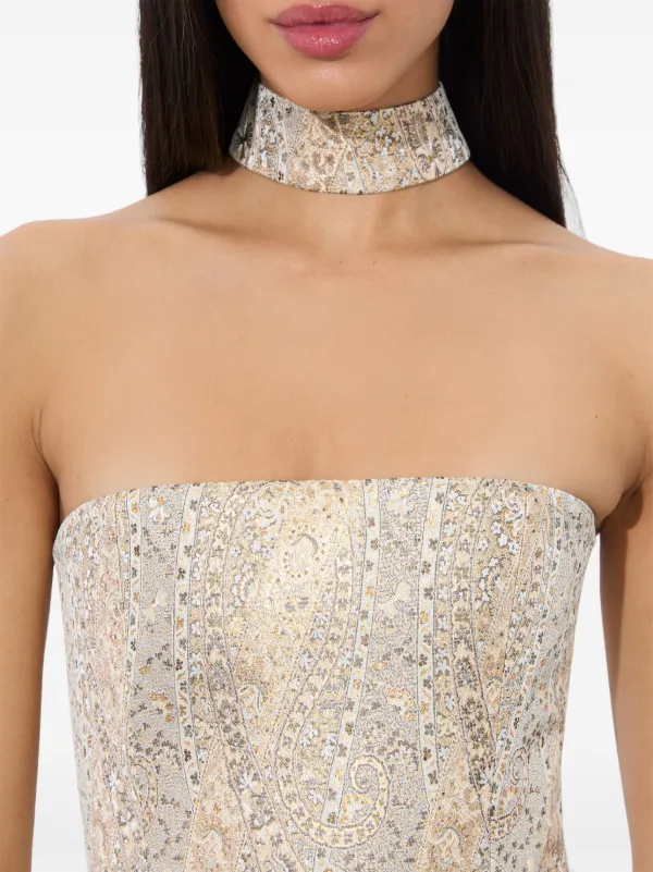 Alice + Olivia チューブトップドレス