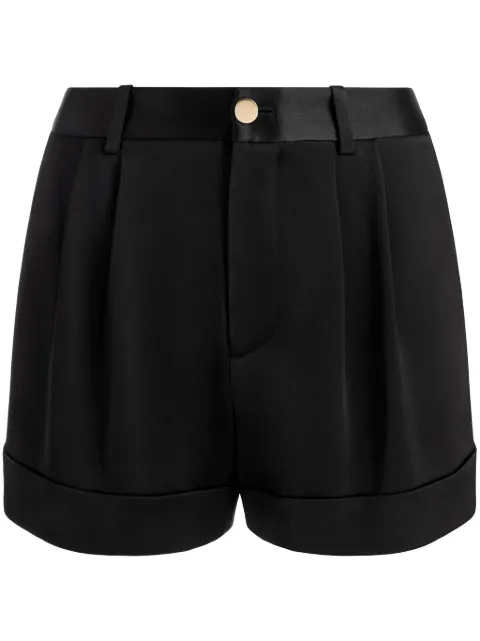 alice + olivia shorts Conry plisados