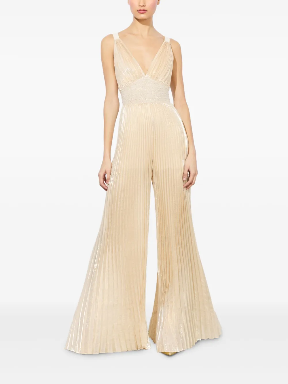 Alice + olivia Rosalie jumpsuit - Beige