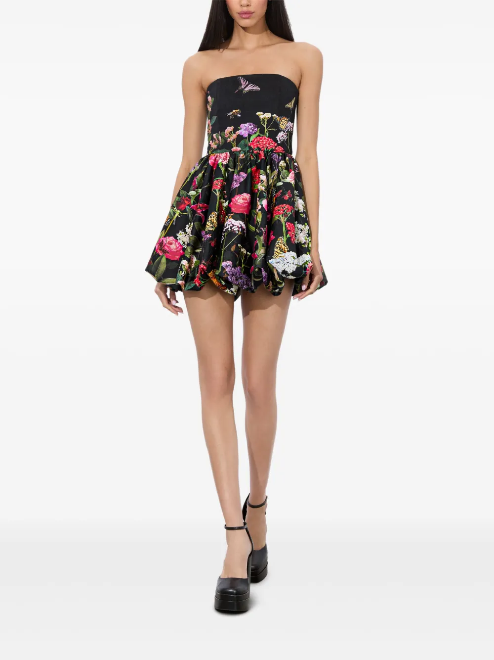 Alice + olivia Asha dress - Zwart