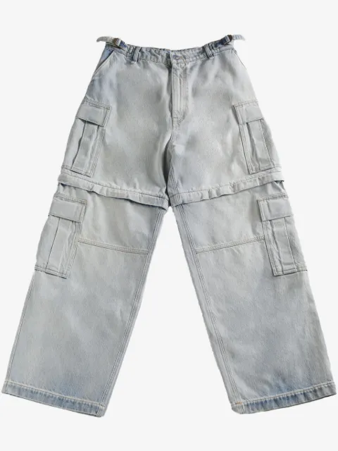VETEMENTS jean à poches cargo