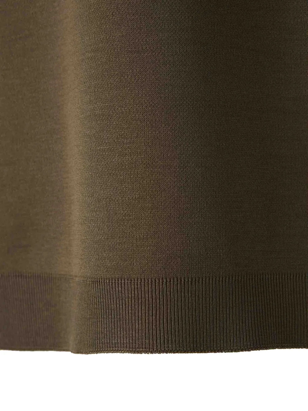 Herno T-shirt met logoplakkaat Groen