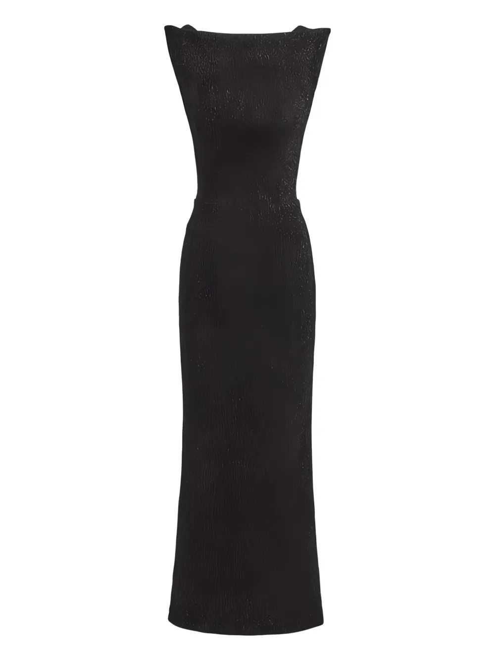 Maticevski Singular maxi-dress Zwart
