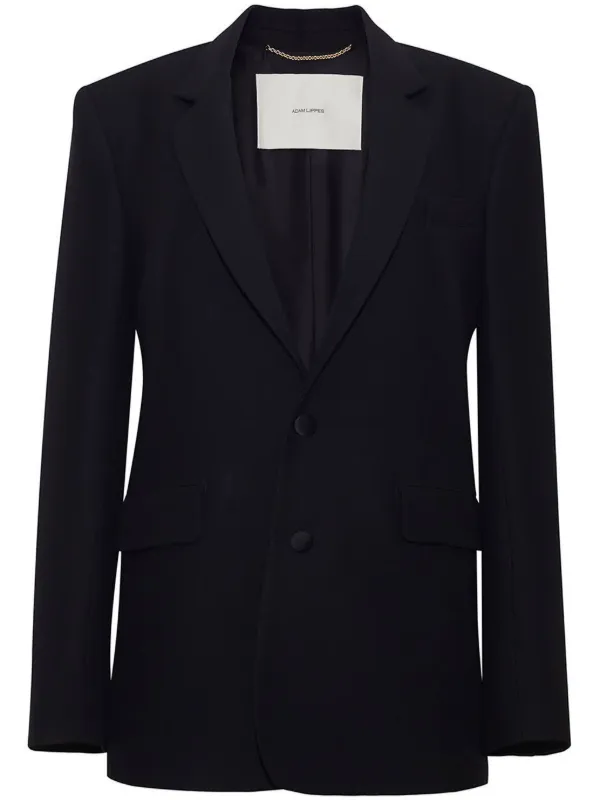 Adam Lippes Two-button Blazer in Black