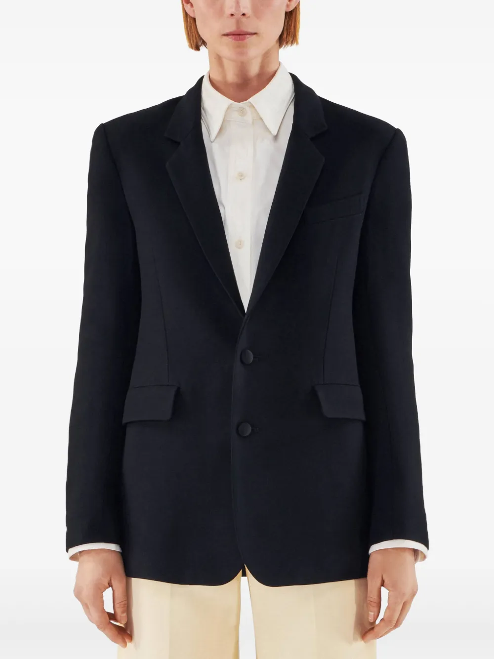 Adam Lippes Harris blazer - Zwart