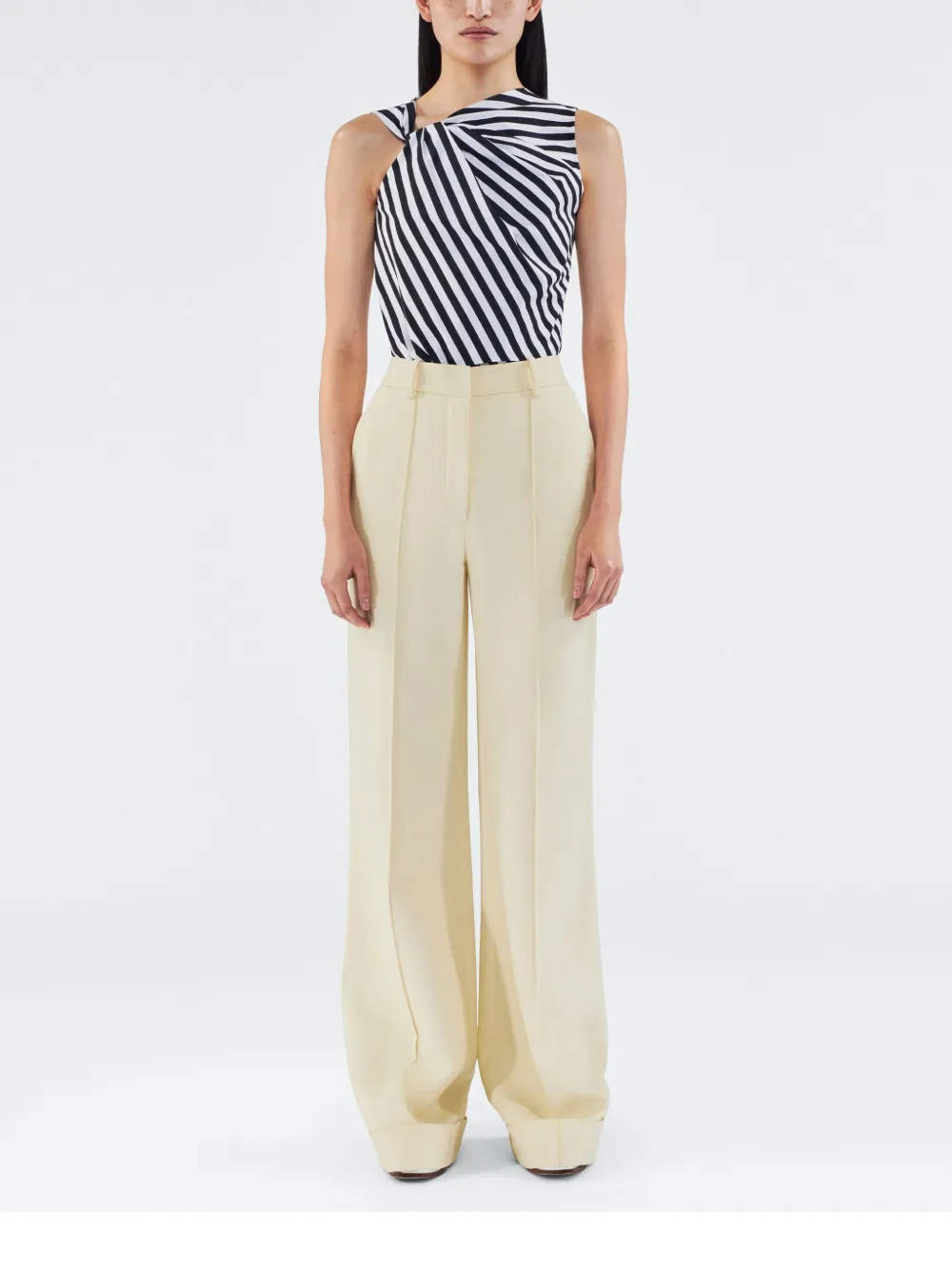 Adam Lippes Deeda trousers - Geel