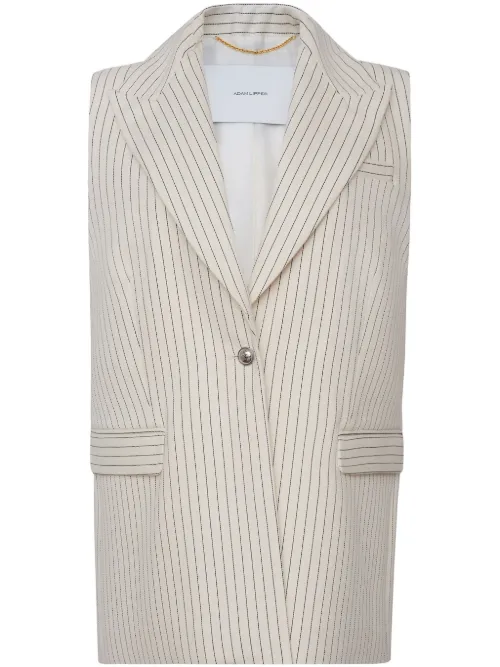 Gilet Callan à rayures - Adam Lippes - Modalova