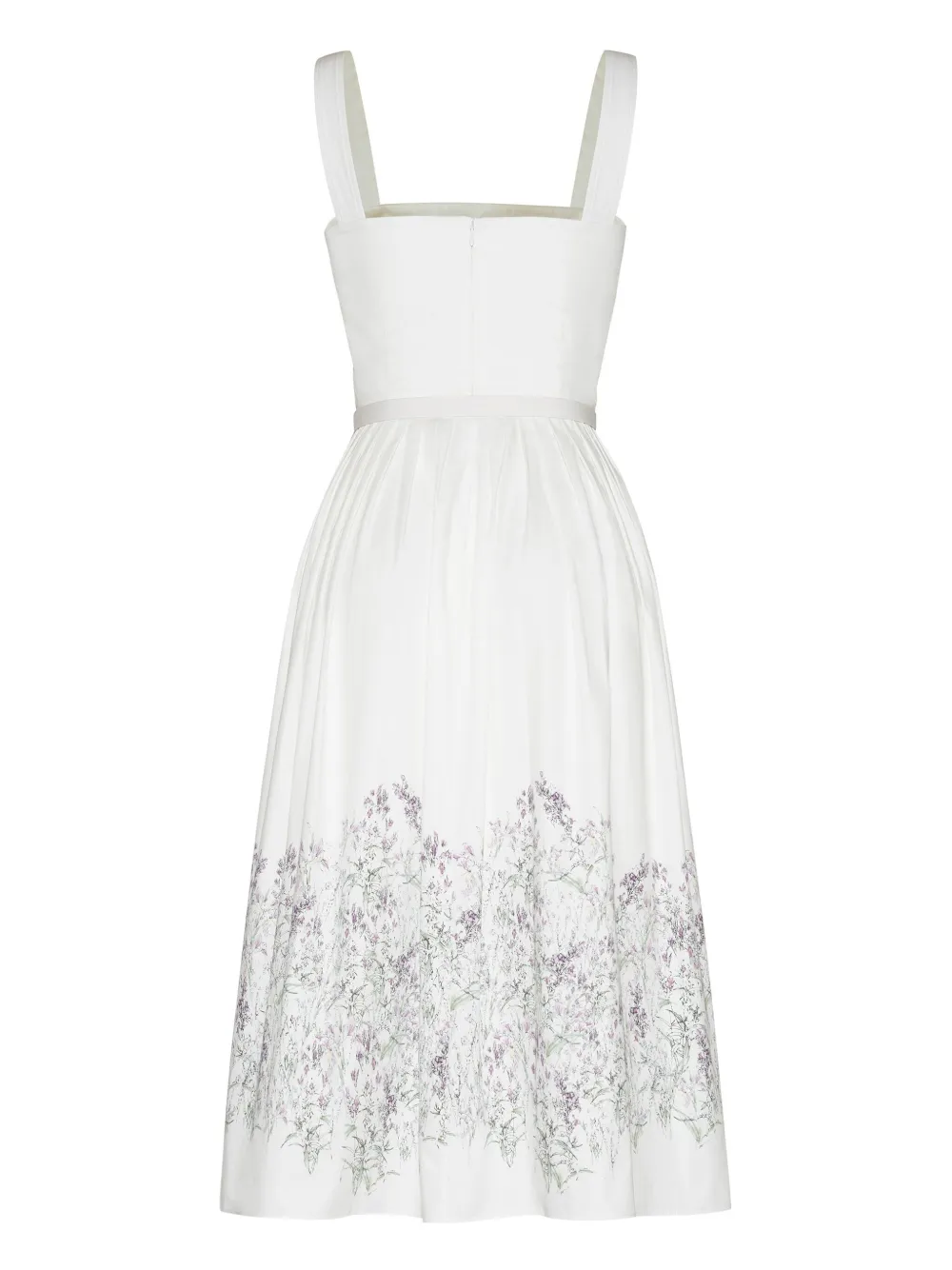 Adam Lippes Hoban midi-jurk Wit