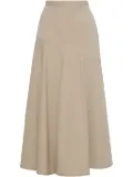 Adam Lippes Tess midi skirt - Neutrals