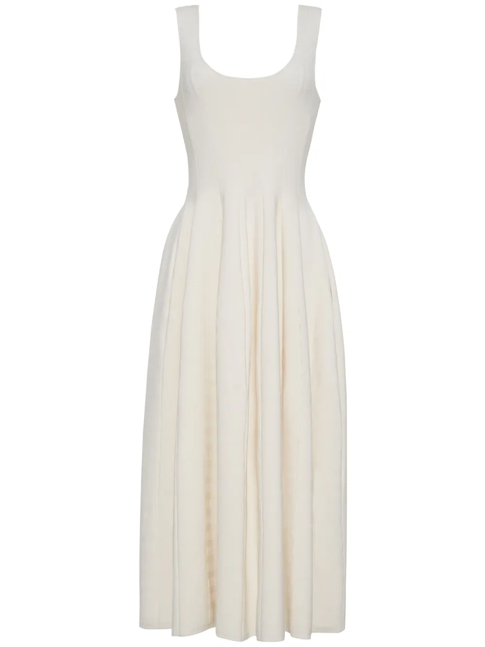 Adam Lippes Lucilla midi dress | Neutrals | Image 1