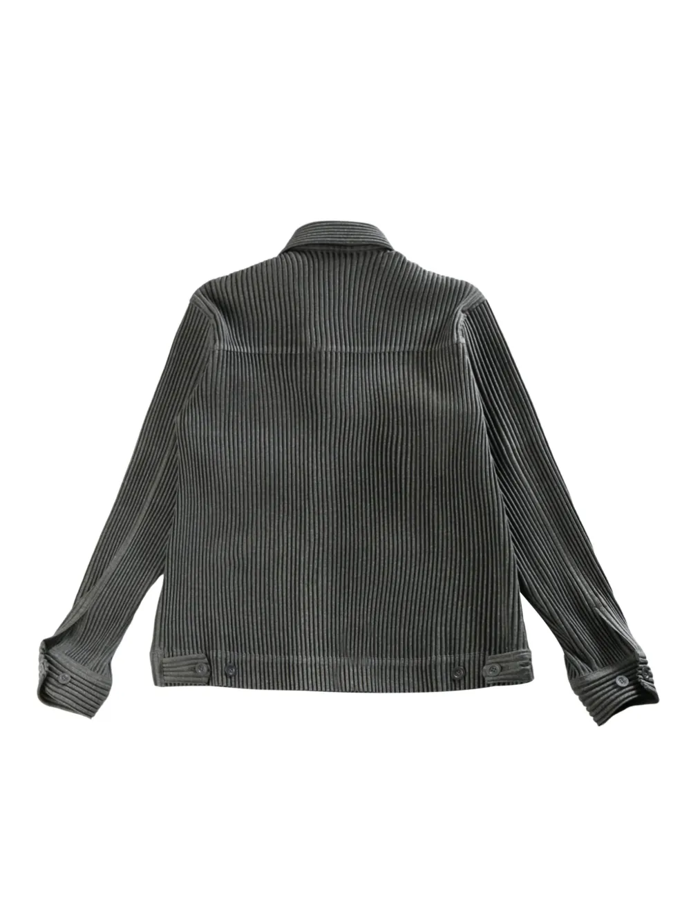 Homme Plissé Issey Miyake Wool Like Light shirt jacket - Grijs