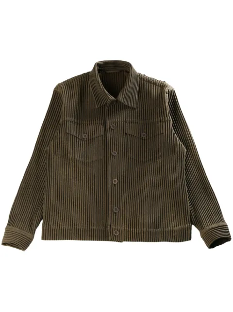 Homme Plissé Issey Miyake Wool Like Light shirt jacket 