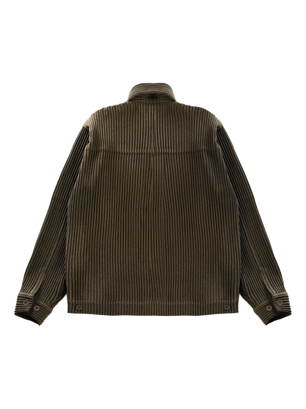 Homme Plissé Issey Miyake Wool Like Light shirt jacket - Bruin