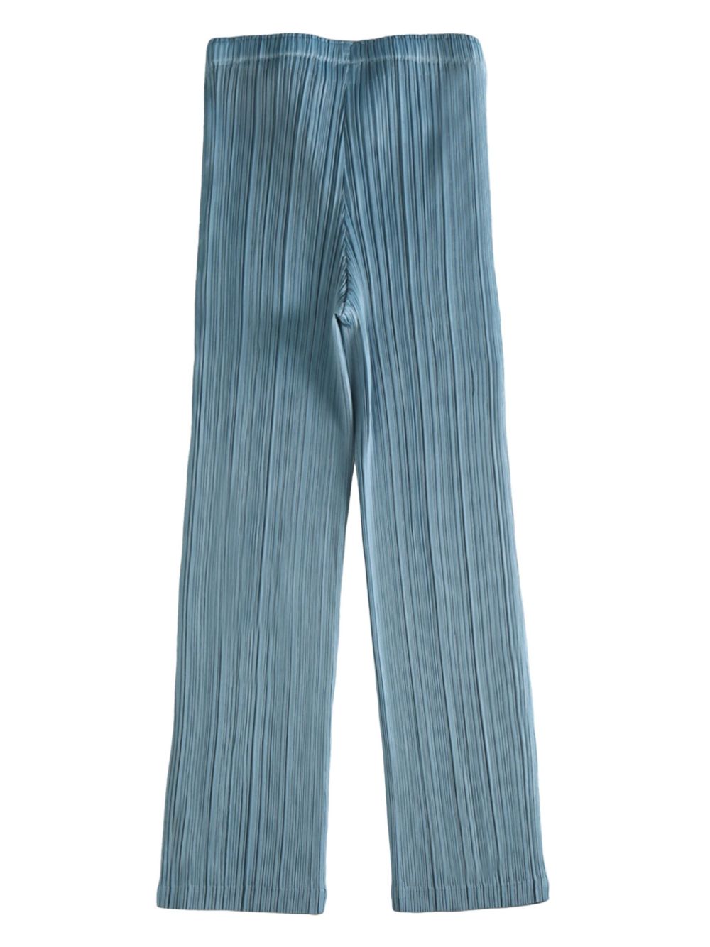 Pleats Please Issey Miyake pleated trousers - Blauw