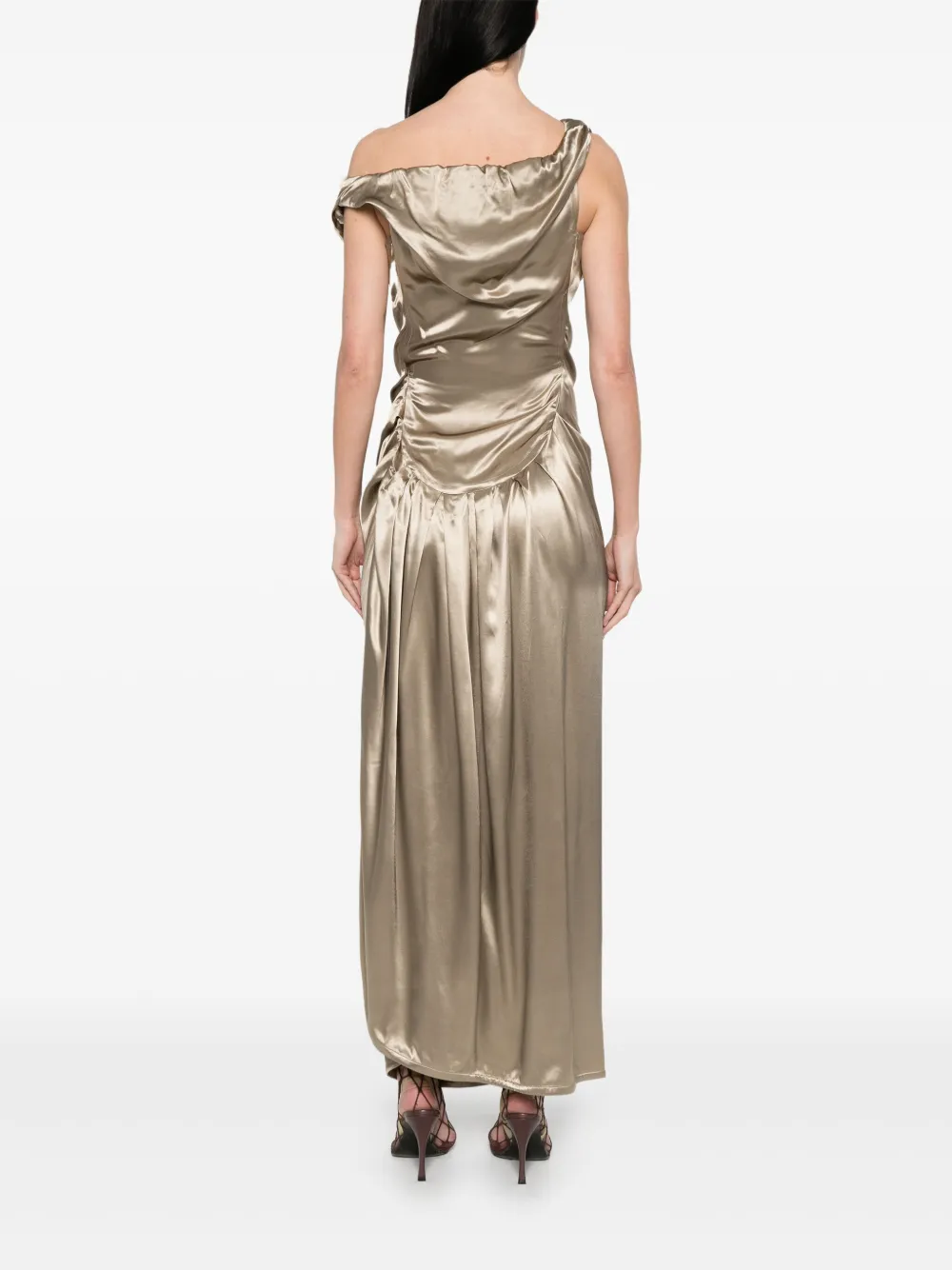 Vivienne Westwood Ginnie maxi-jurk Goud