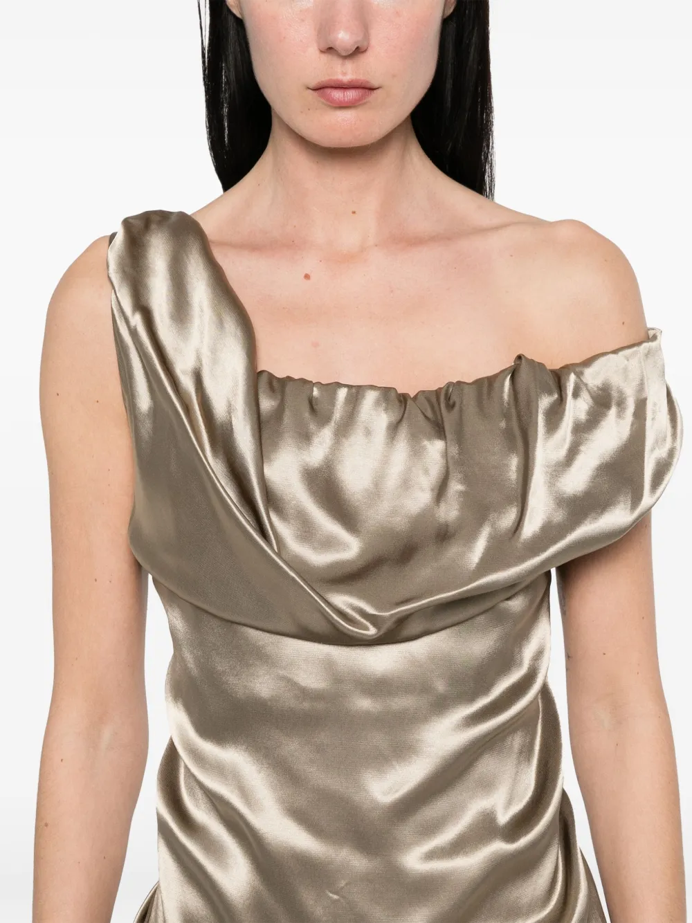Vivienne Westwood Ginnie maxi-jurk Goud