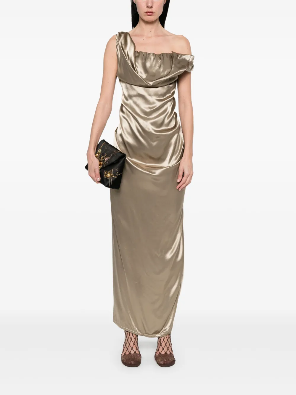 Vivienne Westwood Ginnie maxi-jurk - Goud