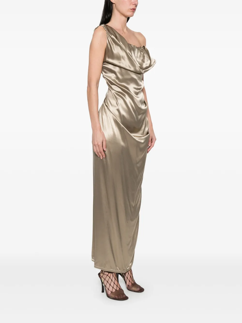 Vivienne Westwood Ginnie maxi-jurk Goud