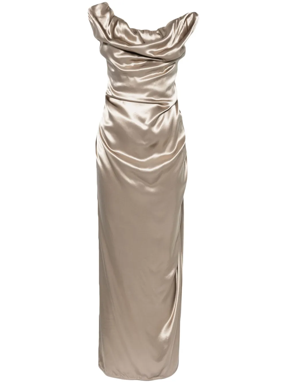 Vivienne Westwood Ginnie maxi-jurk Goud