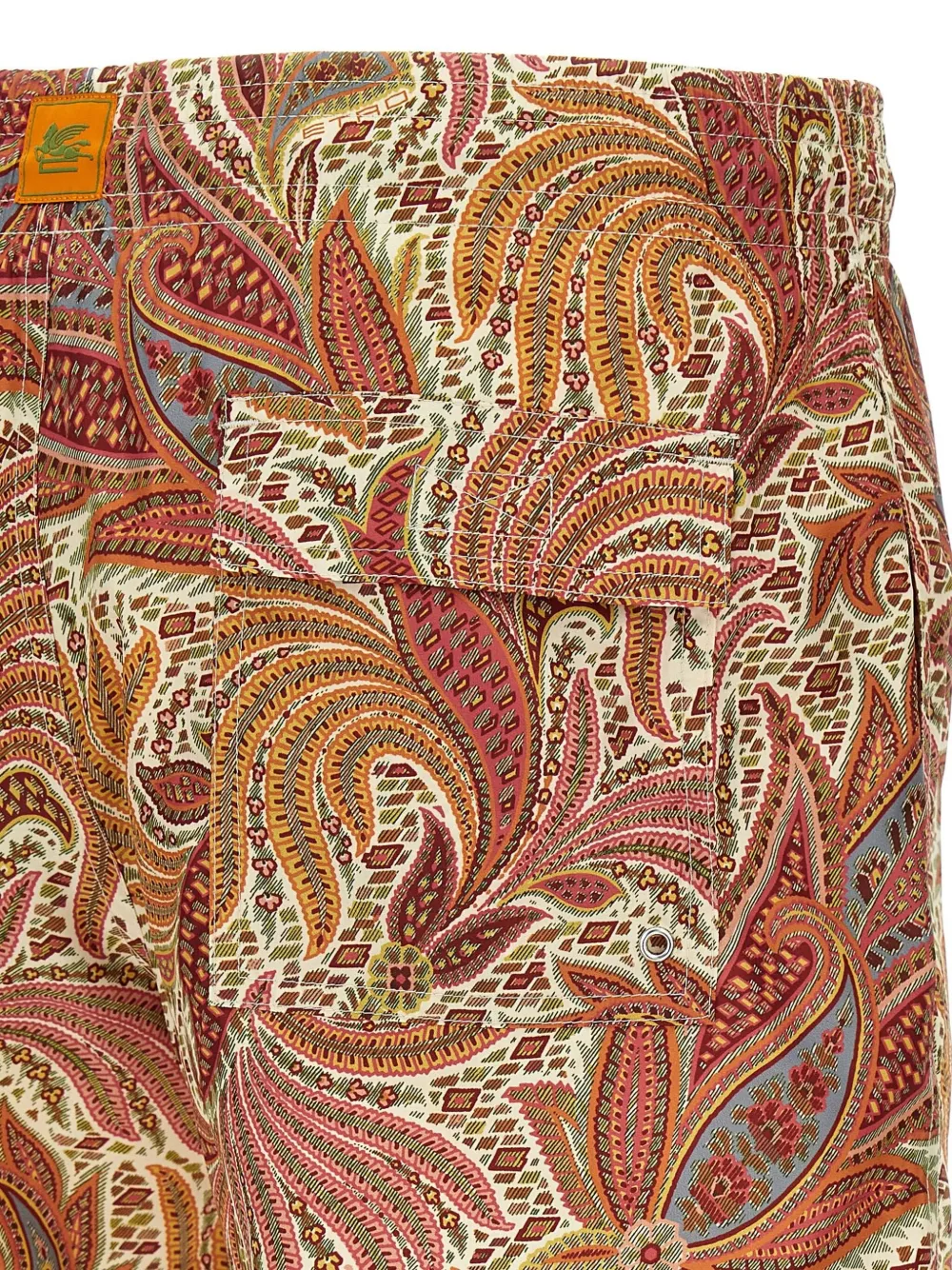 ETRO Zwembroek met paisley-print Bruin