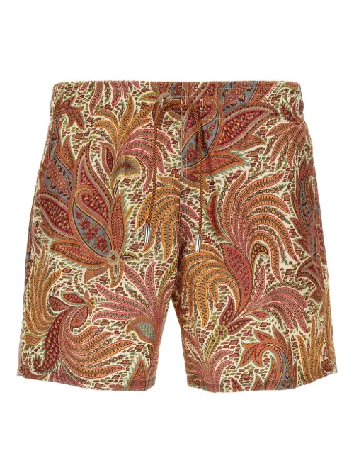 Short de bain à imprimé cachemire - ETRO - Modalova