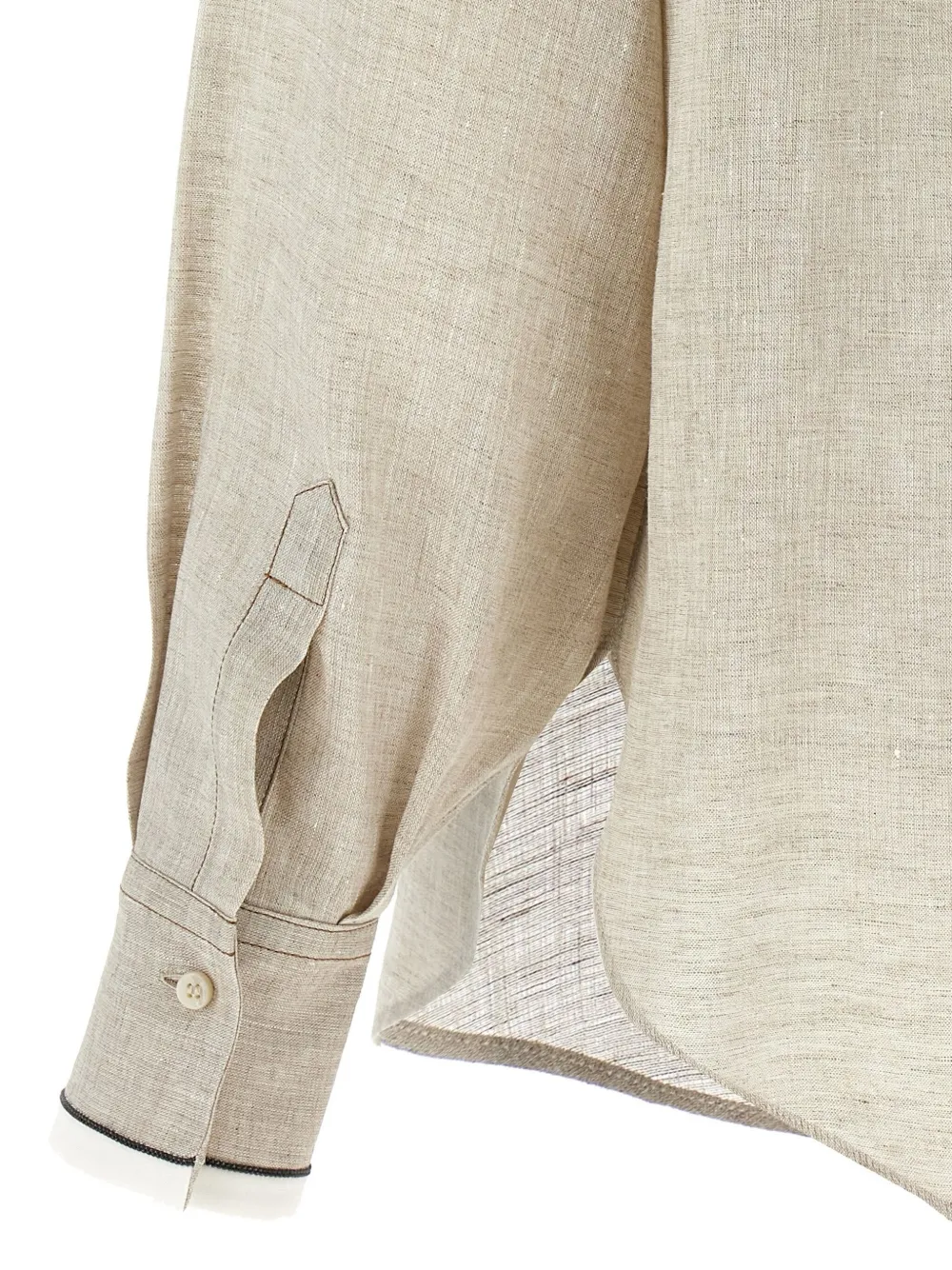 Brunello Cucinelli Linnen blouse Beige