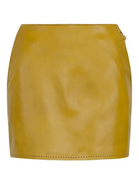 Elisabetta Franchi leather mini skirt