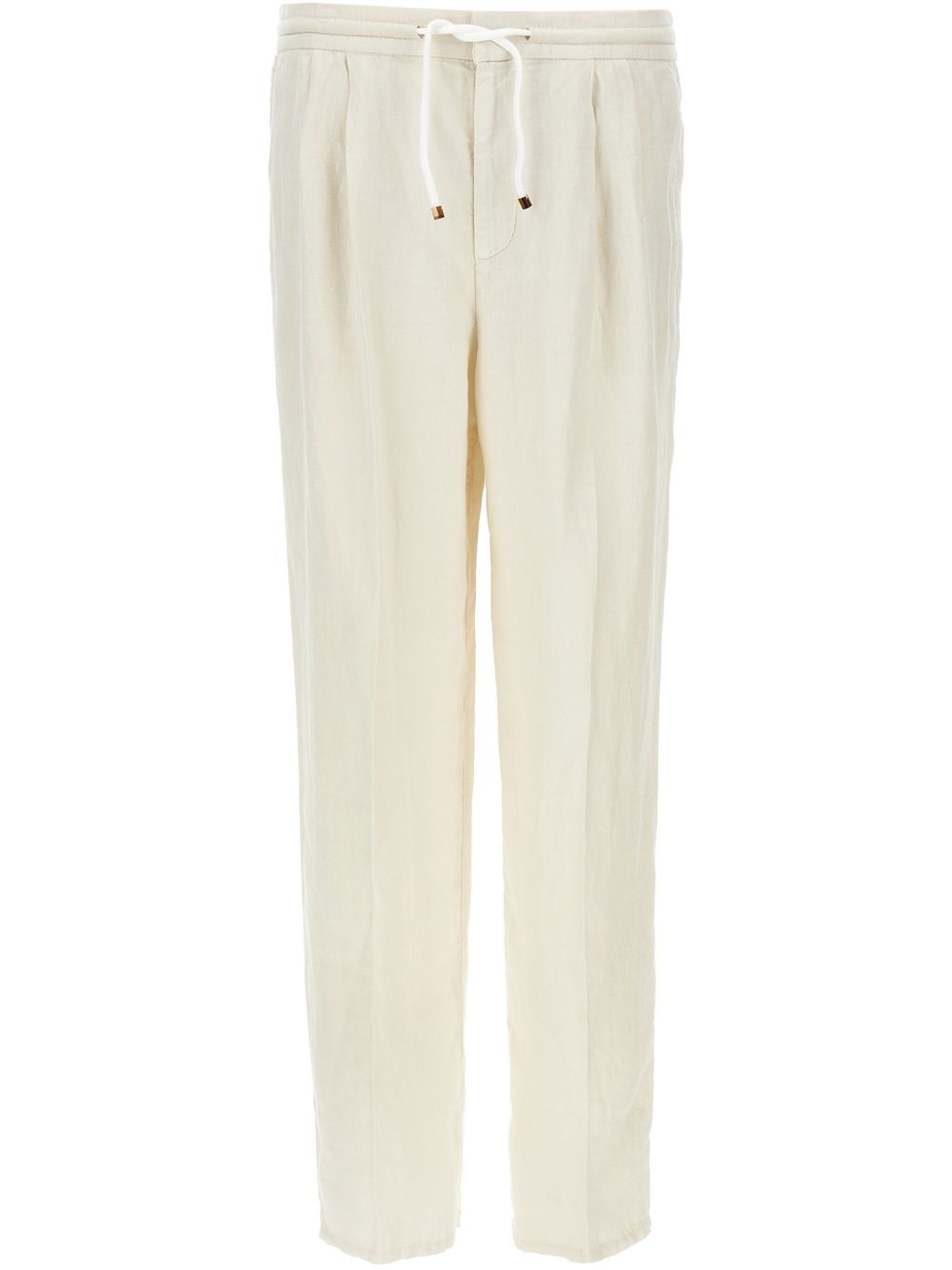 Brunello Cucinelli Linen trousers - White