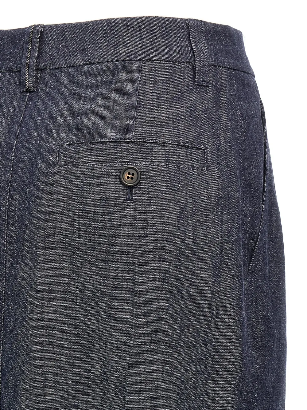 Shop Brunello Cucinelli Monile Skirt In Blue